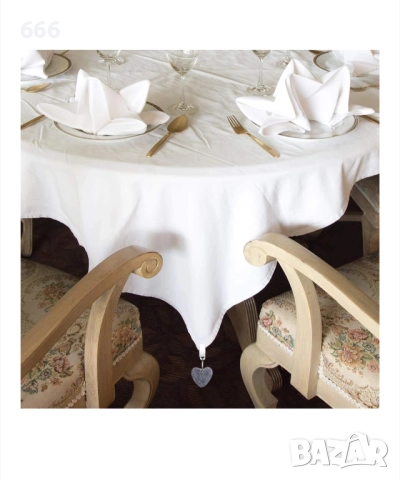 Комплект от 6 тежести за покривки с щипки, форма на сърце, естествен камък, сив, снимка 3 - Други стоки за дома - 52910593