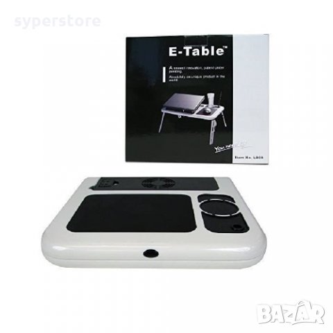 Масичка за лаптоп Поставка за лаптоп Digital One SP00303 LD09 С 2 вентилатора, подложка за мишка и ч, снимка 3 - Лаптоп аксесоари - 35329634