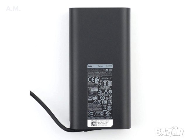 Зарядно за лаптоп DELL 90W ОРИГИНАЛНО, снимка 2 - Батерии за лаптопи - 43313249