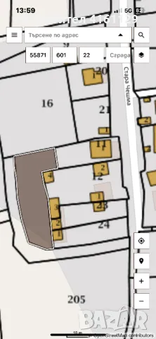 УПИ 580 кв. м, снимка 2 - Парцели - 48893260