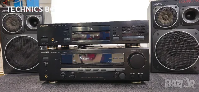 Усилвател Kenwood KR-V6050 и CD player Kenwood DP-1050, снимка 3 - Ресийвъри, усилватели, смесителни пултове - 49351644