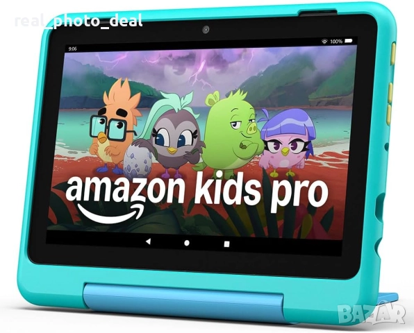 Детски таблет Amazon Fire HD 8 Kids Pro + писалка - чисто нов, гаранция 2г.