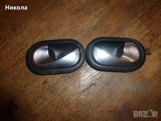 Вътрешни дръжки за врати Рено Меган-2, снимка 2 - Части - 33688840