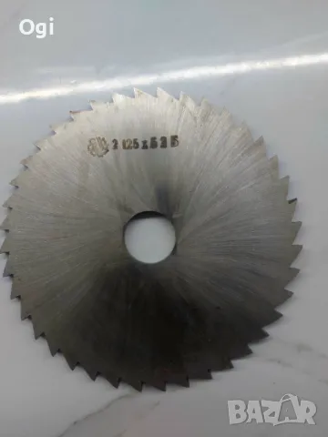 Фреза циркулирна дискова отрезна Ф125x5 , снимка 2 - Стругове - 49680364