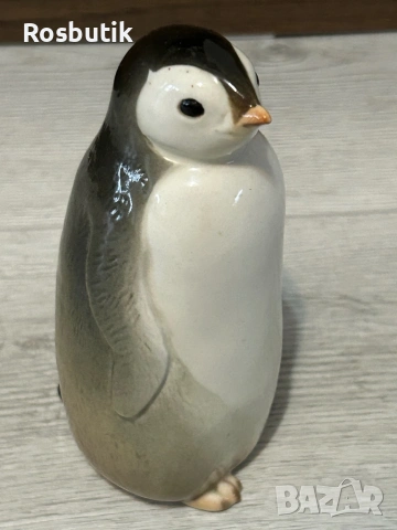 Съветска старинна порцеланова фигура ЛФЗ , снимка 2 - Колекции - 53352355