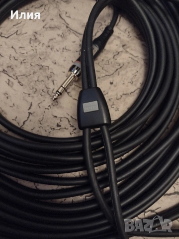 Аудио кабел 10м., снимка 2 - Ресийвъри, усилватели, смесителни пултове - 53512279