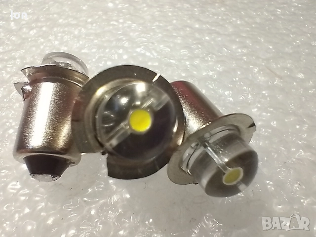 Светодиодни крушки 4.5V, 0.5W с топло бяла светлина и ъгъл на видимост 120 градуса , снимка 2 - Лед осветление - 51454511