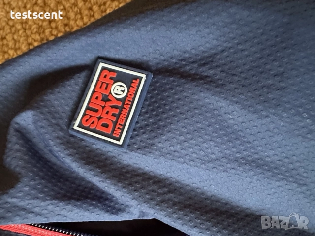 Мъжко яке SUPERDRY Mens Jacket – Navy Blue – 2XL – Lightweight / Soft Shell, снимка 6 - Якета - 52968776