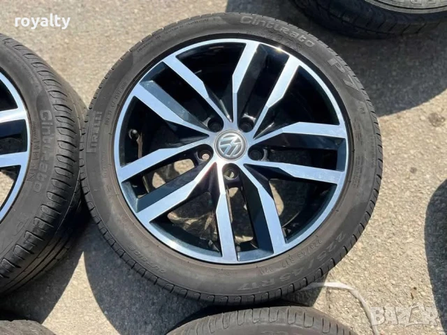 5х112 17 Джанти Volkswagen Golf Caddy Passat Touran 5x112 , снимка 3 - Аксесоари и консумативи - 50947749