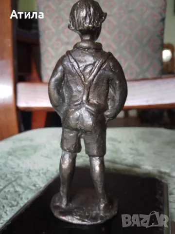 статуетка бронз 11.5 см, снимка 3 - Статуетки - 50349272