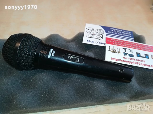 shure c608 profi microphone, снимка 9 - Микрофони - 28588701