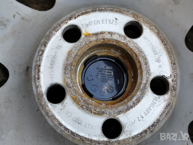 Джанти Jaguar 17" 5x108 / 7J ET52.5, снимка 9 - Гуми и джанти - 51241426