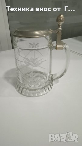 Немска бирена чаша халба #1, снимка 4 - Колекции - 38980228