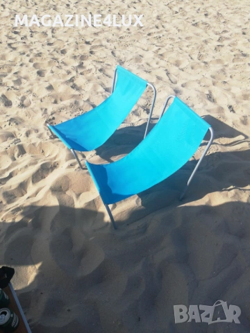 Градински сгъваем туристически стол – преносим плажен стол с чанта