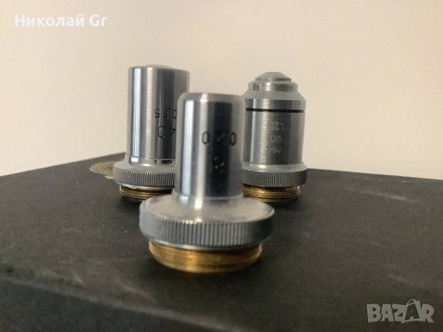 Обективи на микроскопа 8 / 40/90  цена за брой, снимка 4 - Медицинска апаратура - 53085593