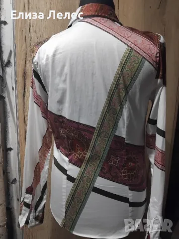 ETRO памучна риза размер S, снимка 3 - Ризи - 49701632