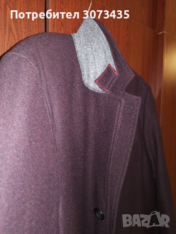 Дебело мъжко палто s.Oliver Smart club от Германия, снимка 3 - Палта - 43467052