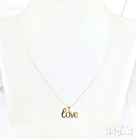 Дамски златни колиета, снимка 6 - Колиета, медальони, синджири - 53558176