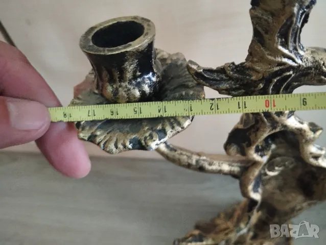 Фигуративен свещник , снимка 6 - Други ценни предмети - 47549189