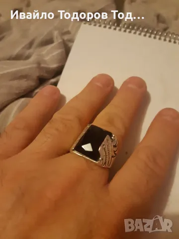 Уникален сребърен пръстен ръчна изработка , снимка 9 - Пръстени - 47857456