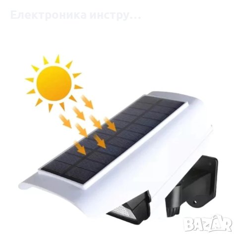 Соларна LED лампа Vertex, Модел JLP-2177, снимка 4 - Соларни лампи - 43127623