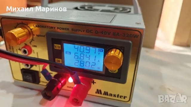 Стабилизиран лабораторен токоизправител, снимка 5 - Друга електроника - 49849432