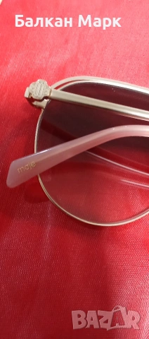 🕶️ Дизайнерски слънчеви очила Maje MJ7028 – Satin Rose Gold, снимка 3 - Слънчеви и диоптрични очила - 53248579