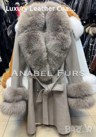 Дамско палто от естествен косъм лисица , снимка 5 - Палта, манта - 34851464