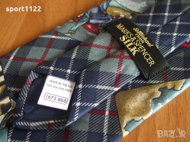 Marks&Spencer/нова/100% коприна/мъжка вратовръзка, снимка 6 - Други - 32297948