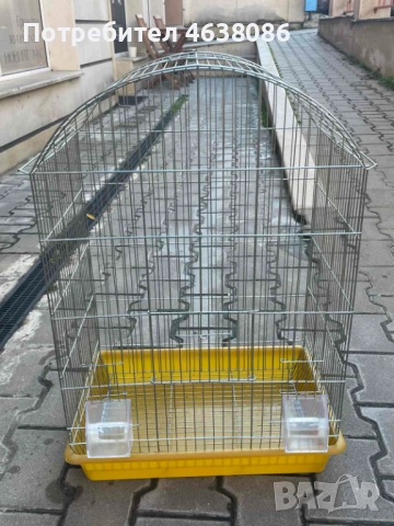 Клетка за малък и среден папагал, снимка 3 - Папагали - 52576378