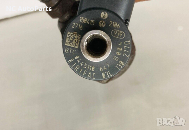 Дюза инжектор за АУДИ AUDI A6 C7 2.0 TDI CGLC EURO-5 03L130277Q 0445110647 2015, снимка 3 - Части - 44914756