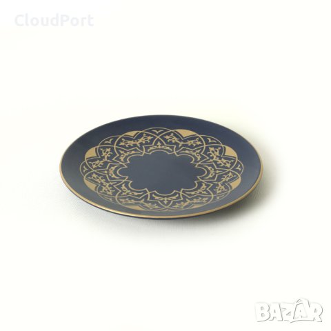 ПЪЛЕН СЕРВИЗ ЗА МАСА, KERAMIKA, GOLD, 24 ЧАСТИ, КЕРАМИКА, ЖЪЛТО/ СИН, снимка 16 - Сервизи - 43582732