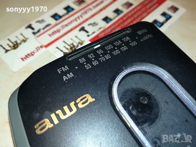 AIWA TA133-WALKMAN WITH RADIO-FRANCE 1811221654, снимка 6 - Радиокасетофони, транзистори - 38717411
