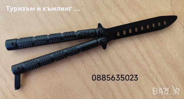 Тренировъчен нож пеперуда - нов модел, снимка 8 - Ножове - 35516098