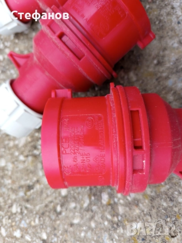 Трифазни еврощепсели 5Р 16А, снимка 2 - Електродвигатели - 52365153