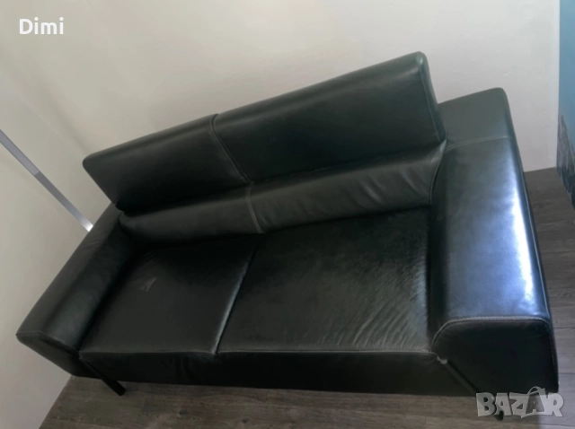 Кожени дивани*БЕЗПЛАТЕН ТРАНСПОРТ*(New DEN)дизайнерски кожен диван, снимка 3 - Дивани и мека мебел - 52034717