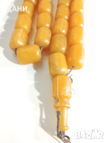 Оригинална, изключително стара кехлибарена броеница, 100 % истински кехлибар,над 120одини, снимка 7 - Други ценни предмети - 49889039