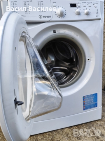 Пералня INDESIT /IWSD 61251 C/ECO/ А+/6кг./1200об./като нова. Договаряне, снимка 4 - Перални - 52506095