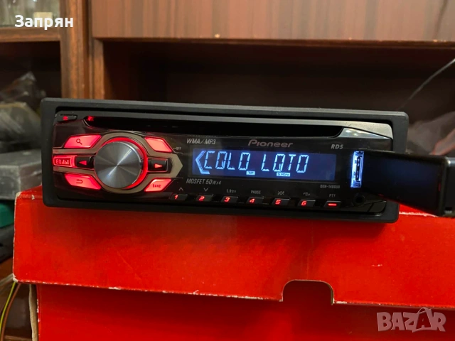 Авто Сд плеър Пайнер/Pioneer Сд/Мп3/УСБ и Аукс, снимка 4 - Части - 53251579