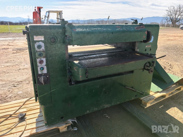 Двоен щрайхмус на 800 мм височина 200 мм с по 4 ножа на вал, снимка 6 - Други машини и части - 53474466