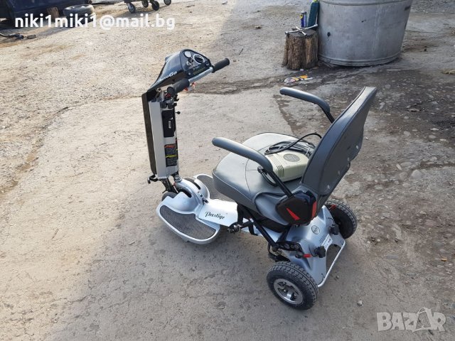 сгъваем електрически скутер за инвалиди, снимка 4 - Инвалидни скутери - 27749057