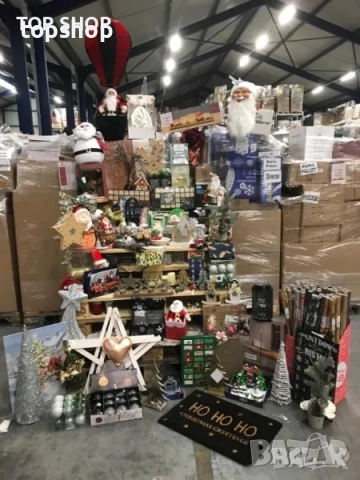 Палети с ЧИСТО НОВА НОВОГОДИШНА СТОКА! Продават се само на ЕДРО!, снимка 10 - Други стоки за дома - 51915065