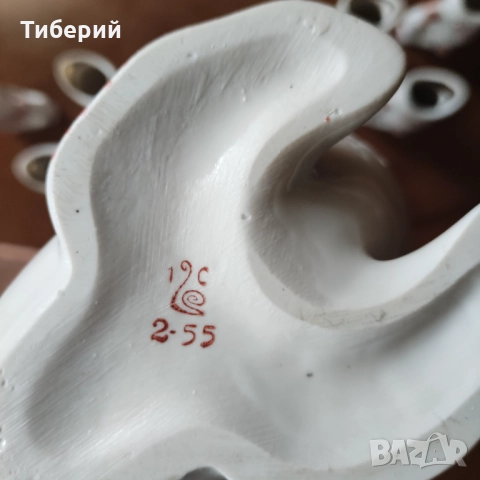 Сервиз рибки порцеланов, снимка 2 - Сервизи - 52033730