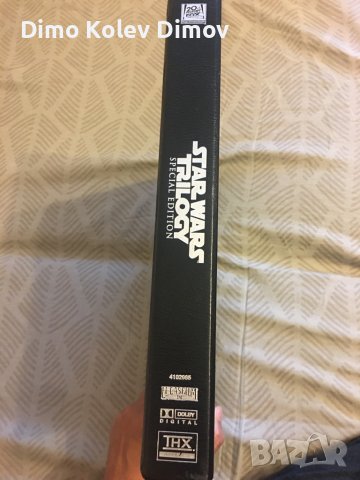 STAR WARS Trilogy Laserdisc NTSC Перфетно Състояние!, снимка 2 - Други жанрове - 40549011