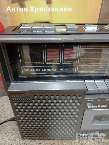 Продавам радио касетофон Schaub lorenz rc 500, снимка 2 - Радиокасетофони, транзистори - 50720297