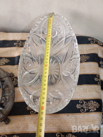 Купа,фруктиера арт деко, снимка 5 - Антикварни и старинни предмети - 52454628