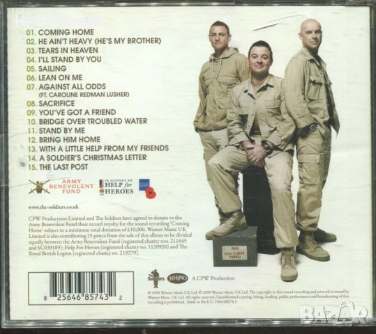 The Soldiers-Coming Home, снимка 2 - CD дискове - 37742635