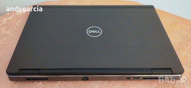  Dell Precision 7530/Core i7-8850H/16GB RAM/512GB SSD/NVidia Quadro P1000 4GB/15.6 Ultra HD 4K IPS, снимка 7 - Лаптопи за работа - 43624319