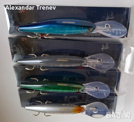 Морски воблери Hokkaido Mega diver150F, снимка 3 - Такъми - 51263417