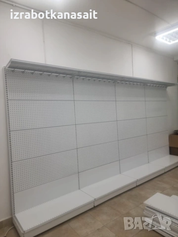 Продавам стелажи за магазин - като нови, снимка 2 - Стелажи и щандове - 53482063